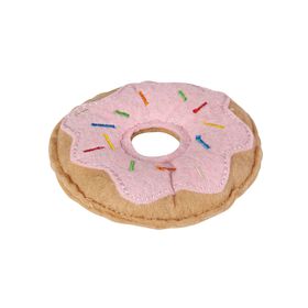 Brinquedo para Gato Tecido Donut Brinquedo para Gato Tecido Donut