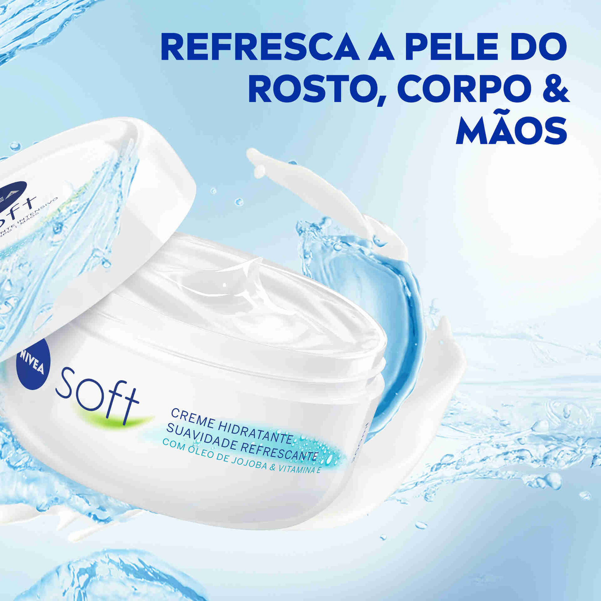 Creme Corpo Hidratante Soft Nivea
