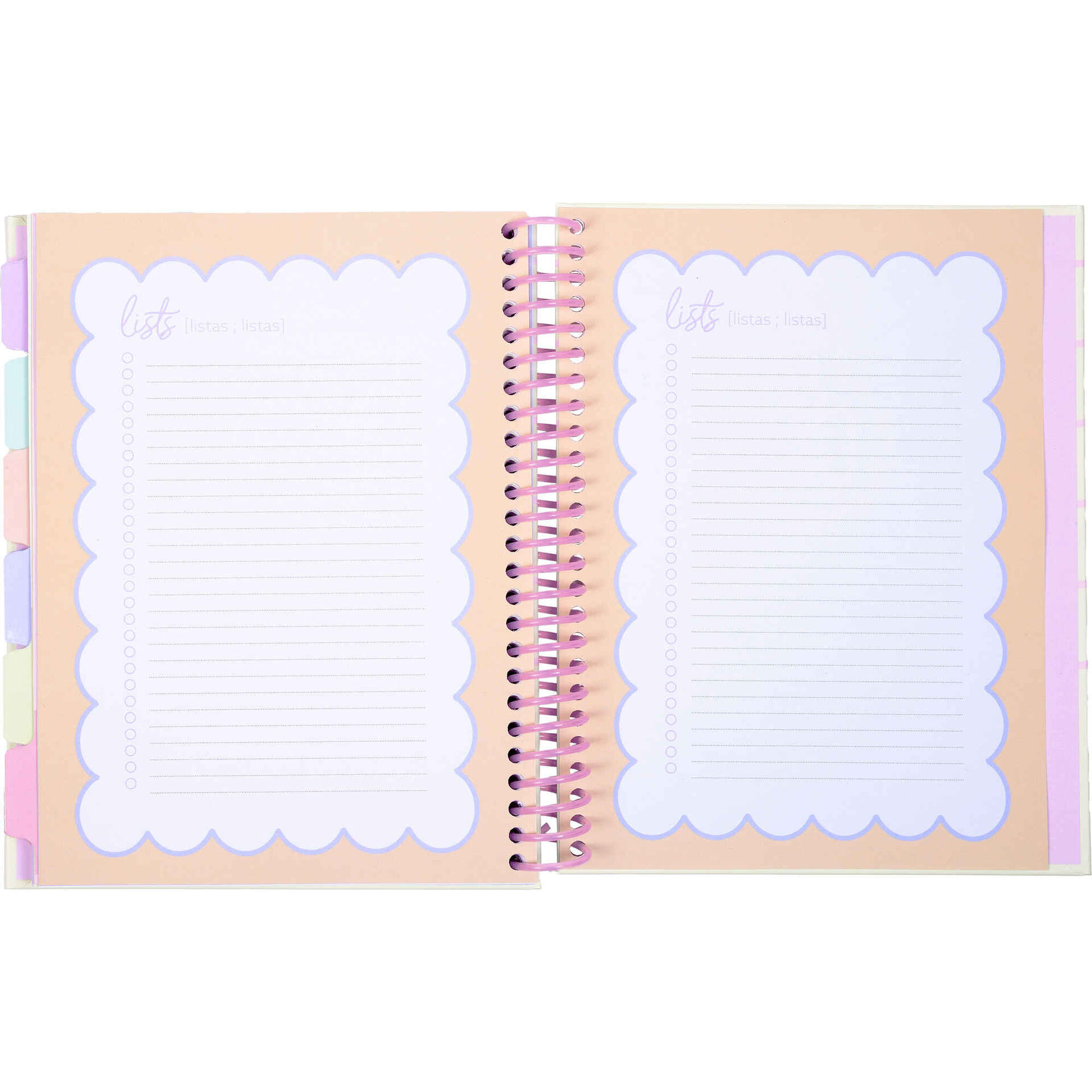 Agenda Escolar 26/27 A5 Espiral 12 Meses Marshmallow