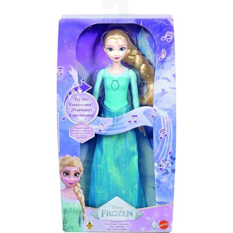 Disney - Boneca Princesa Elsa Cantora