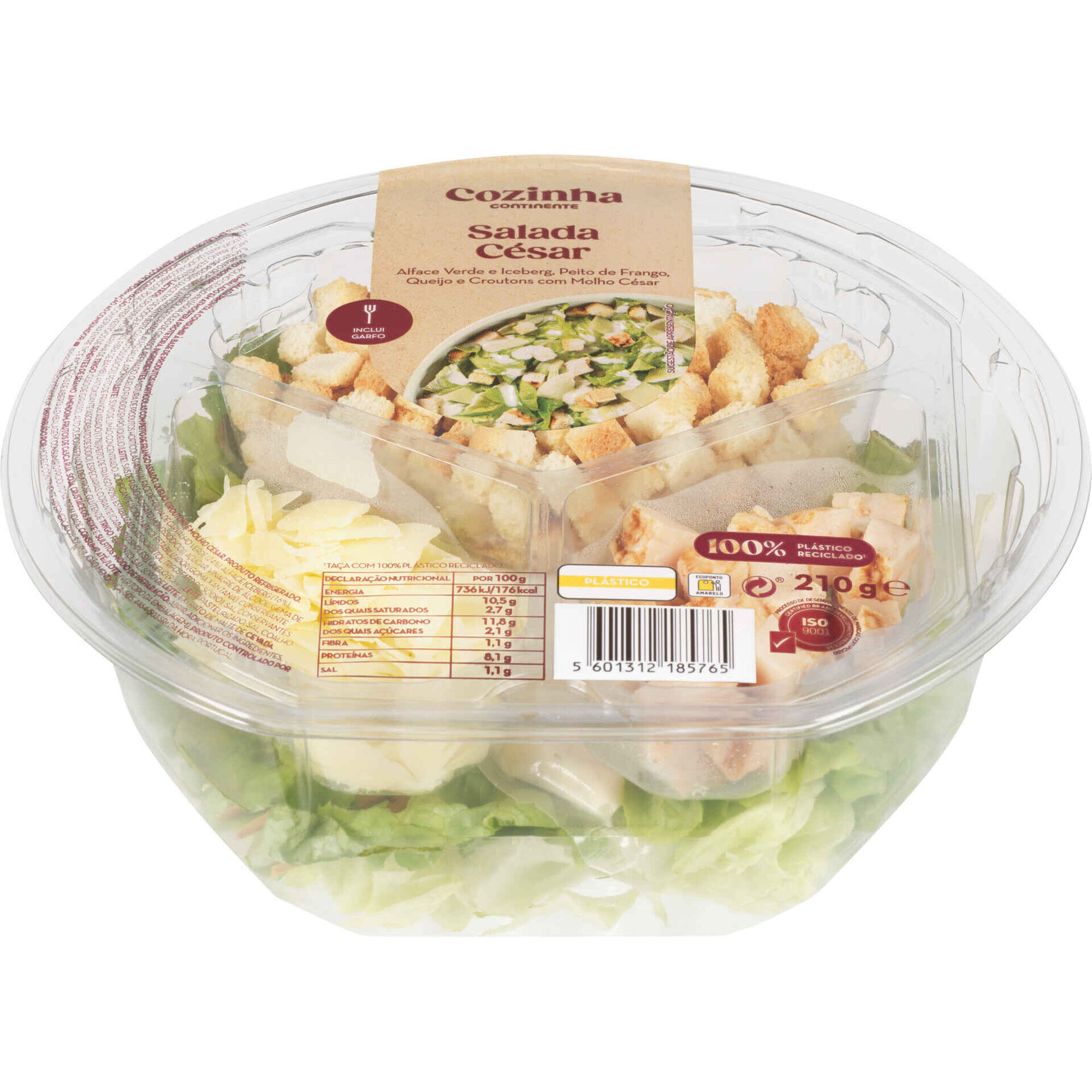 Salada C&eacute;sar Cozinha Continente