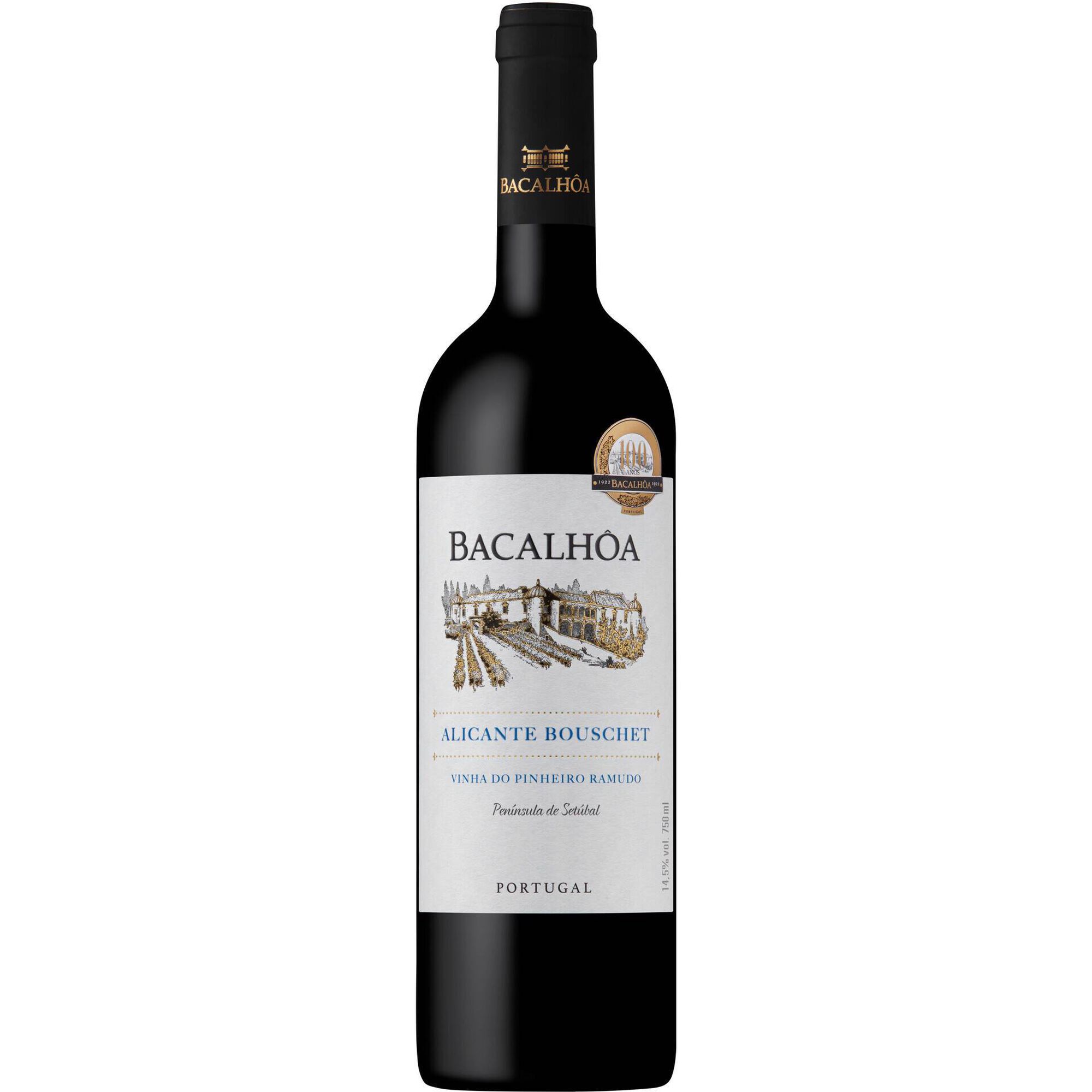 Bacalh&ocirc;a Alicante Bouschet Pen&iacute;nsula de Set&uacute;bal Vinho Tinto