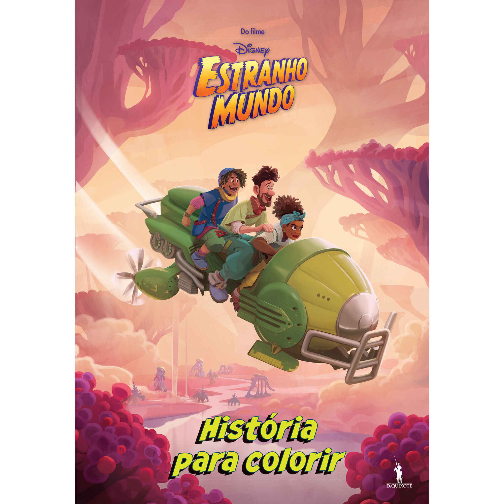 Strange World - História Para Colorir