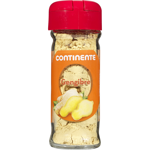 Gengibre Moído em Frasco Continente