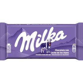Tablete de Chocolate de Leite Milka