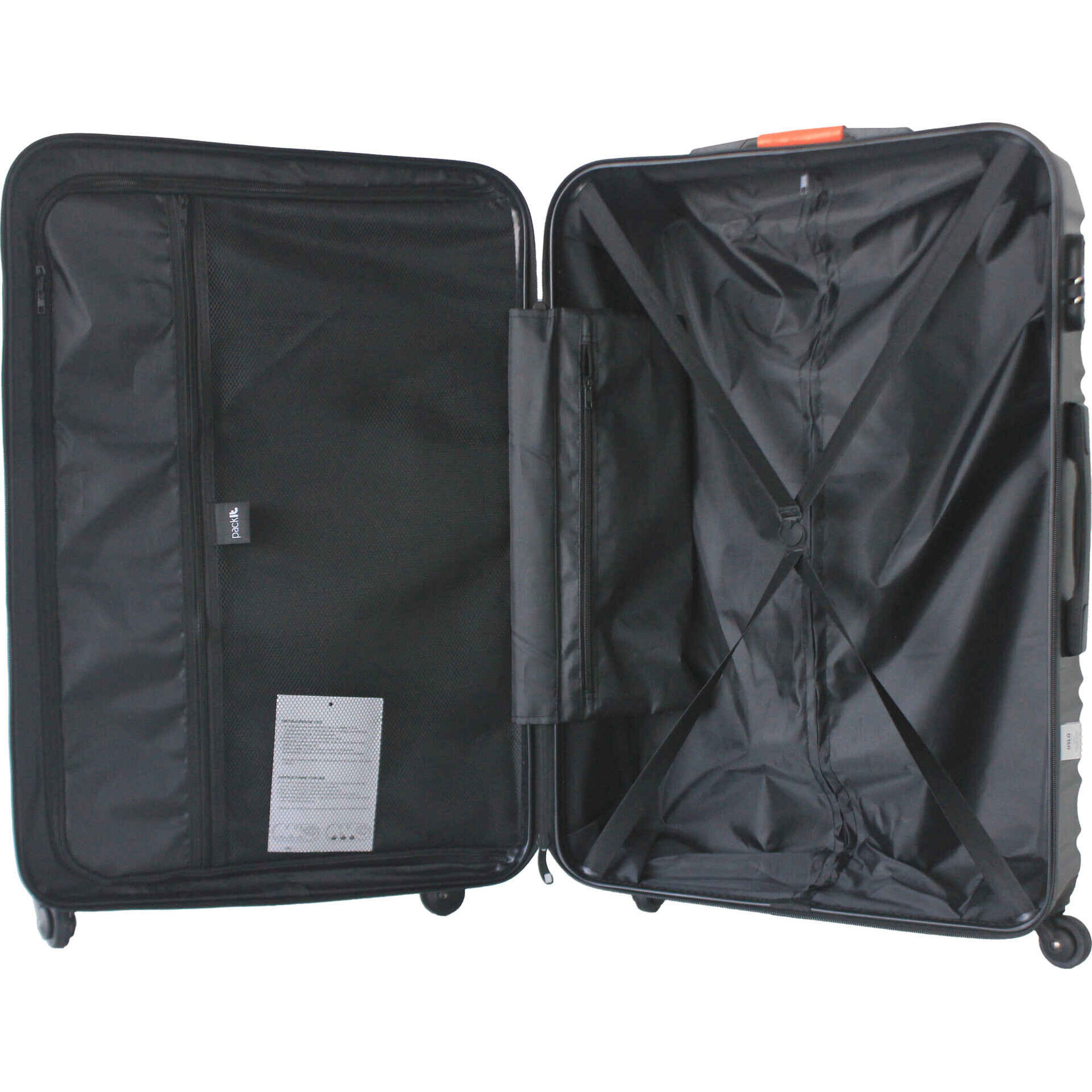 Conjunto 2 Malas Viagem Cabine Preta Oslo Pack It