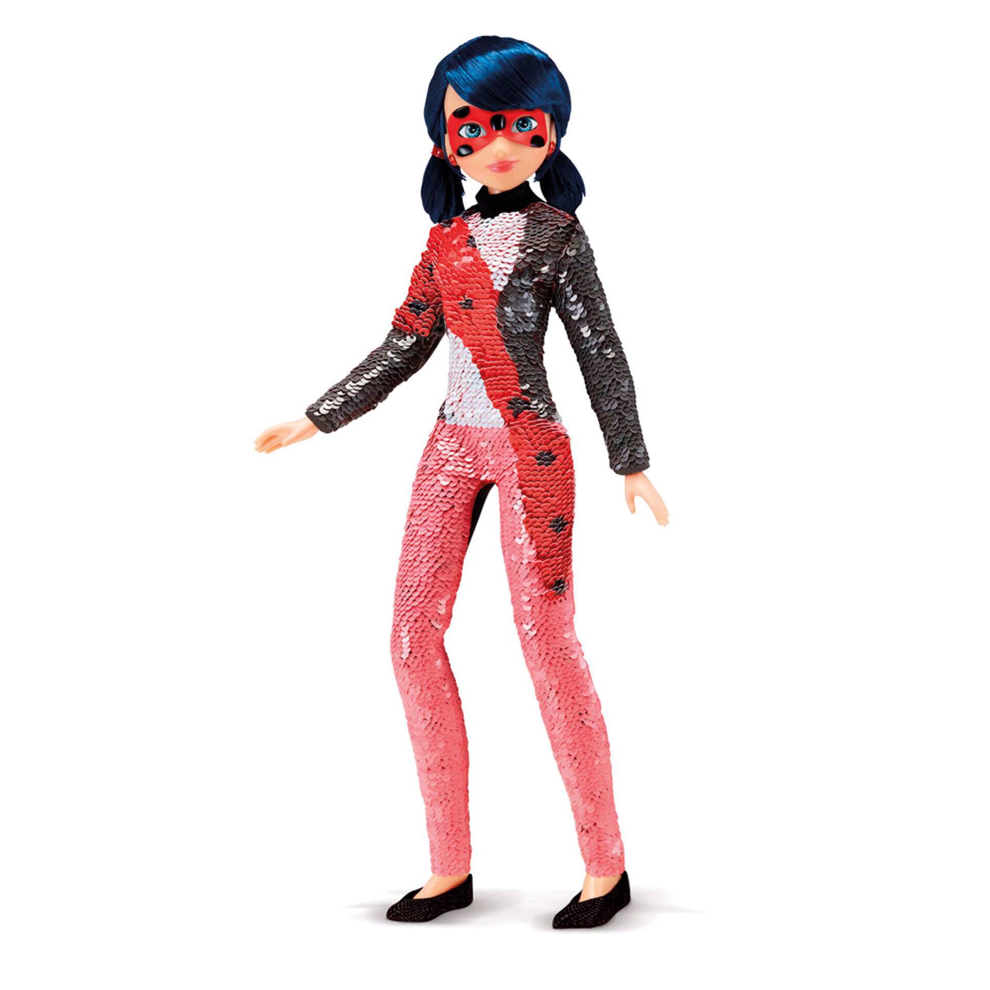 Figura Tranformável Marinette para Ladybug 26cm Figura Tranformável Marinette para Ladybug 26cm
