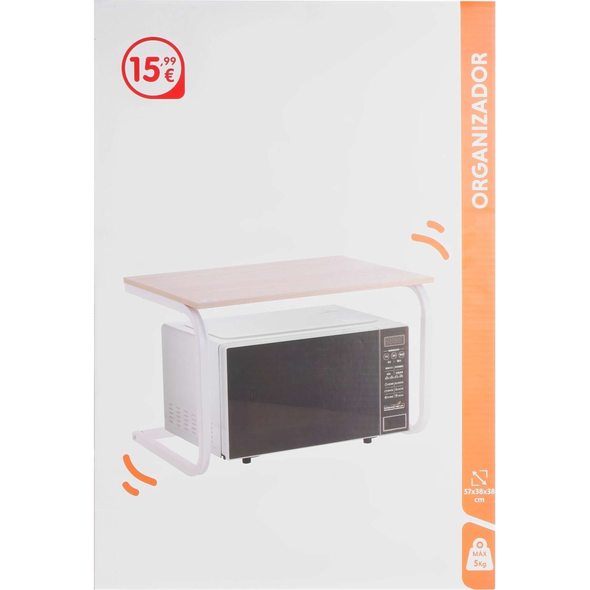 Organizador de Microondas Bazar&atilde;o