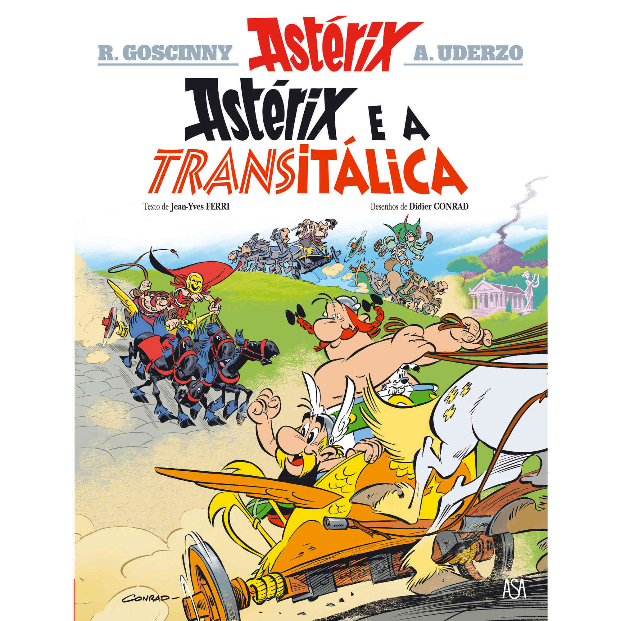Astérix e a Transitálica (volume 37)
