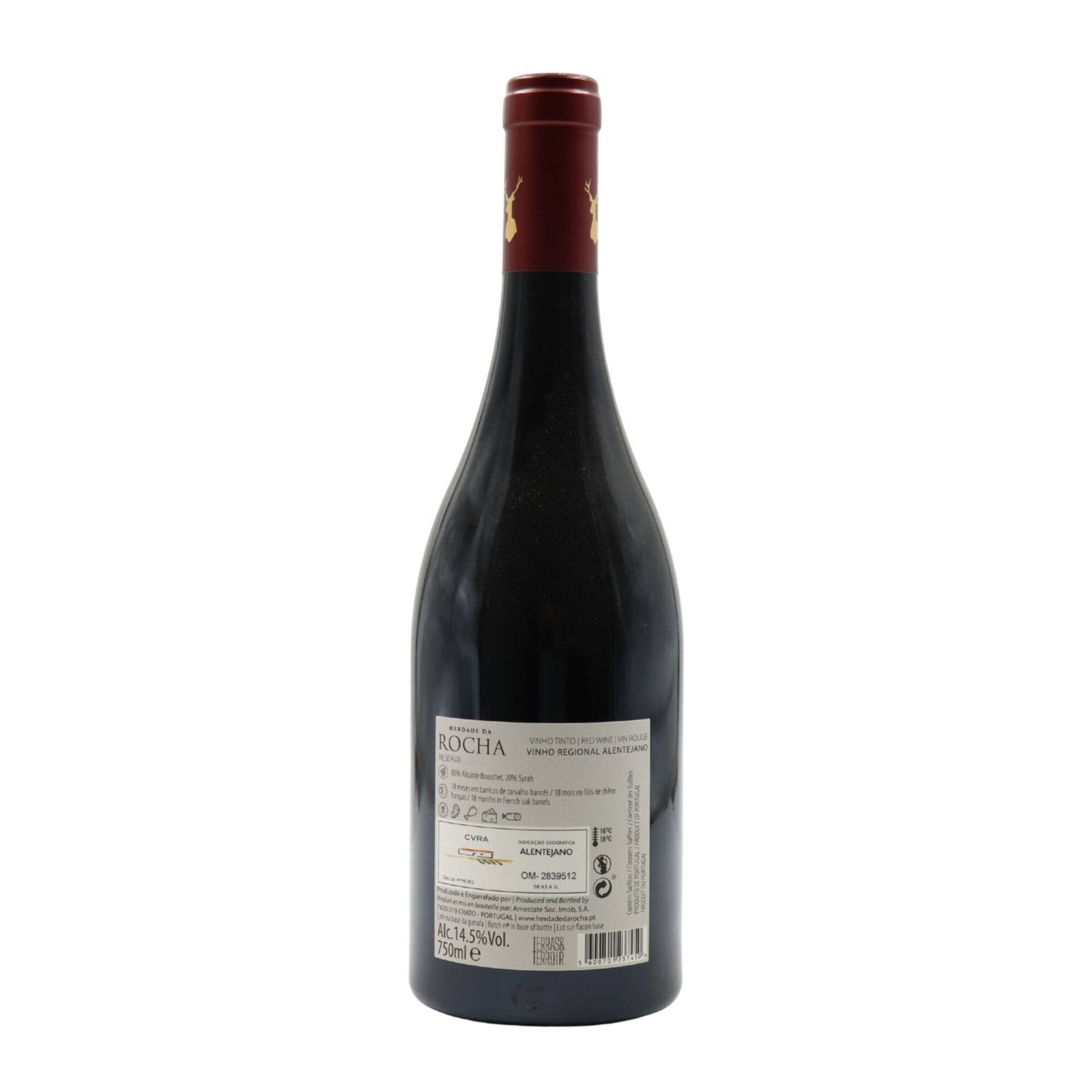 Herdade Da Rocha Reserva Alentejano Vinho Tinto