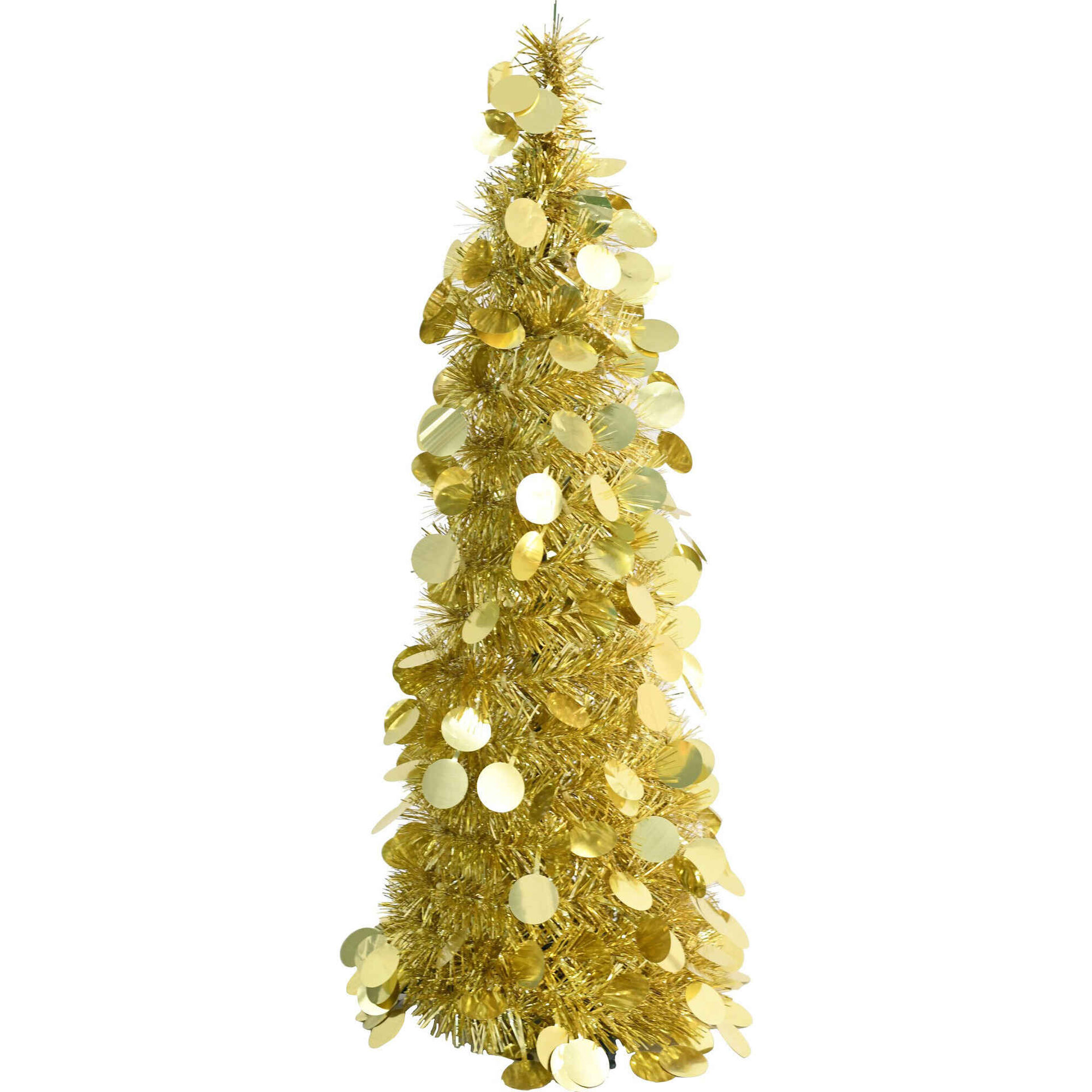 Árvore Natal Decorada Pop Up 60cm Dourada Árvore Natal Decorada Pop Up 60cm Dourada