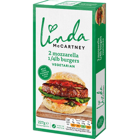 Burgers Vegan de Mozzarella Linda McCartney
