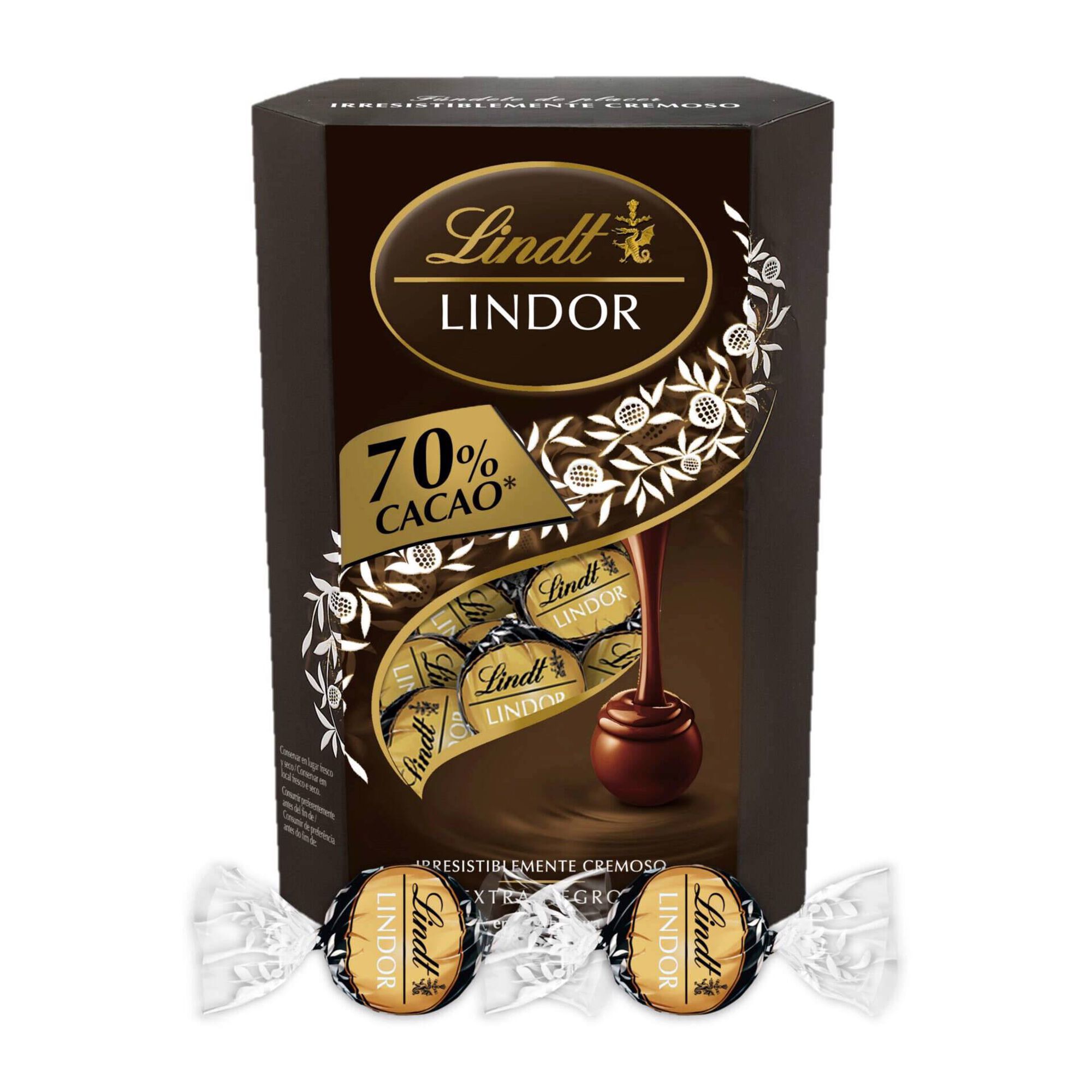 Bombons de Chocolate Negro 70% Mini Cornet Bombons de Chocolate Negro 70% Mini Cornet