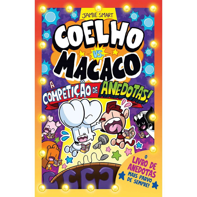 Coelho vs. Macaco: A competição de anedotas! de Jamie Smart