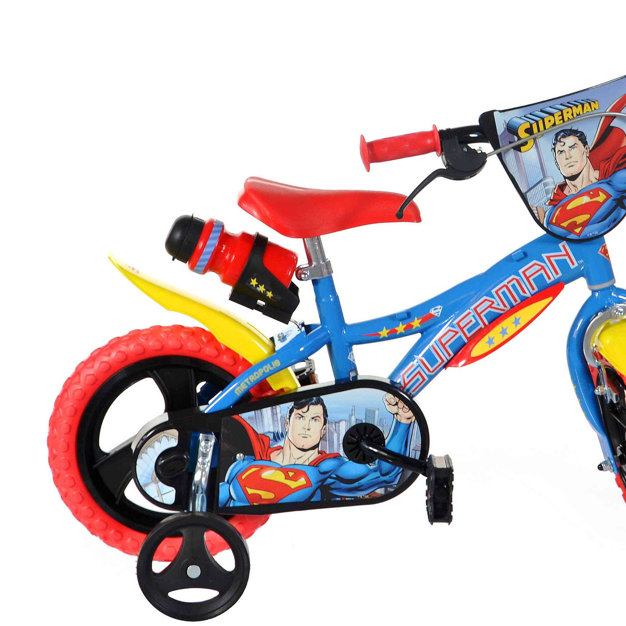 Bicicleta Criança Roda 12" 3-5 Anos Superman