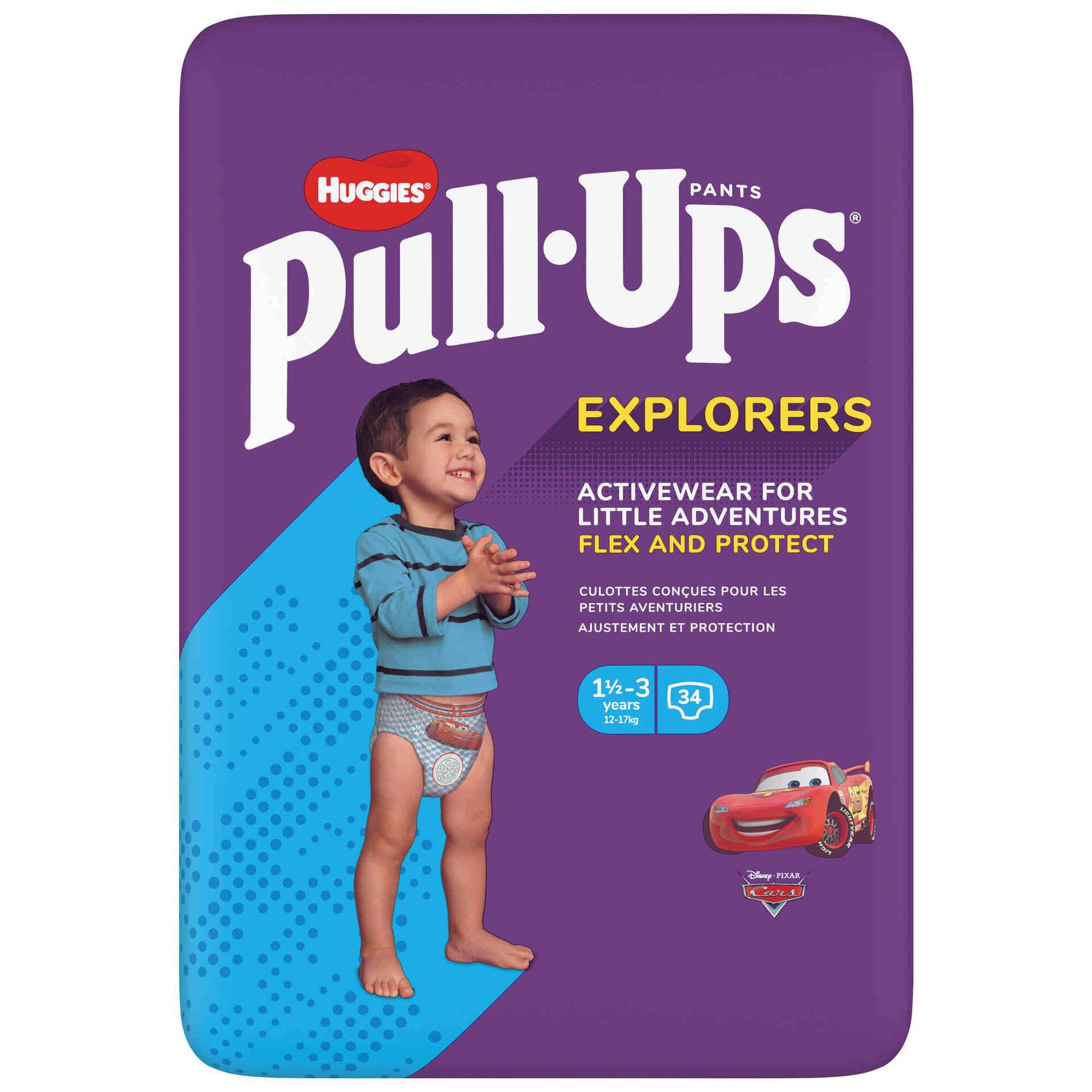 Fraldas Cueca Pull Ups Menino 12-17kg Fraldas Cueca Pull Ups Menino 12-17kg