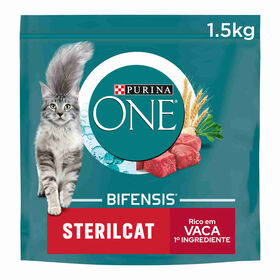 Ração para Gato Adulto Esterilizado Vaca