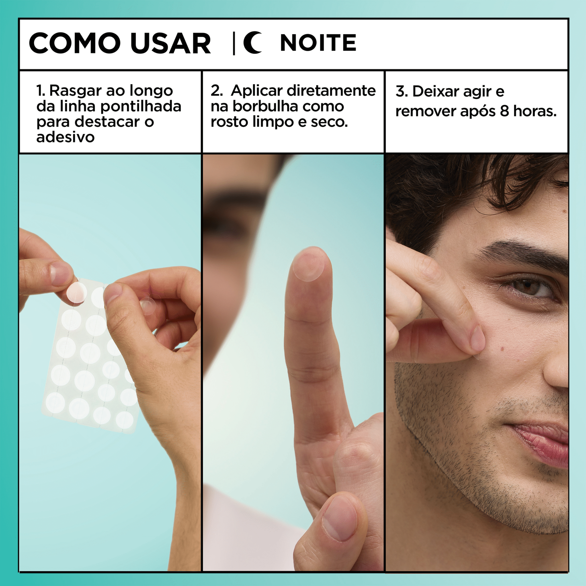 Adesivos Faciais Borbulhas Ultra Garnier Skin Active