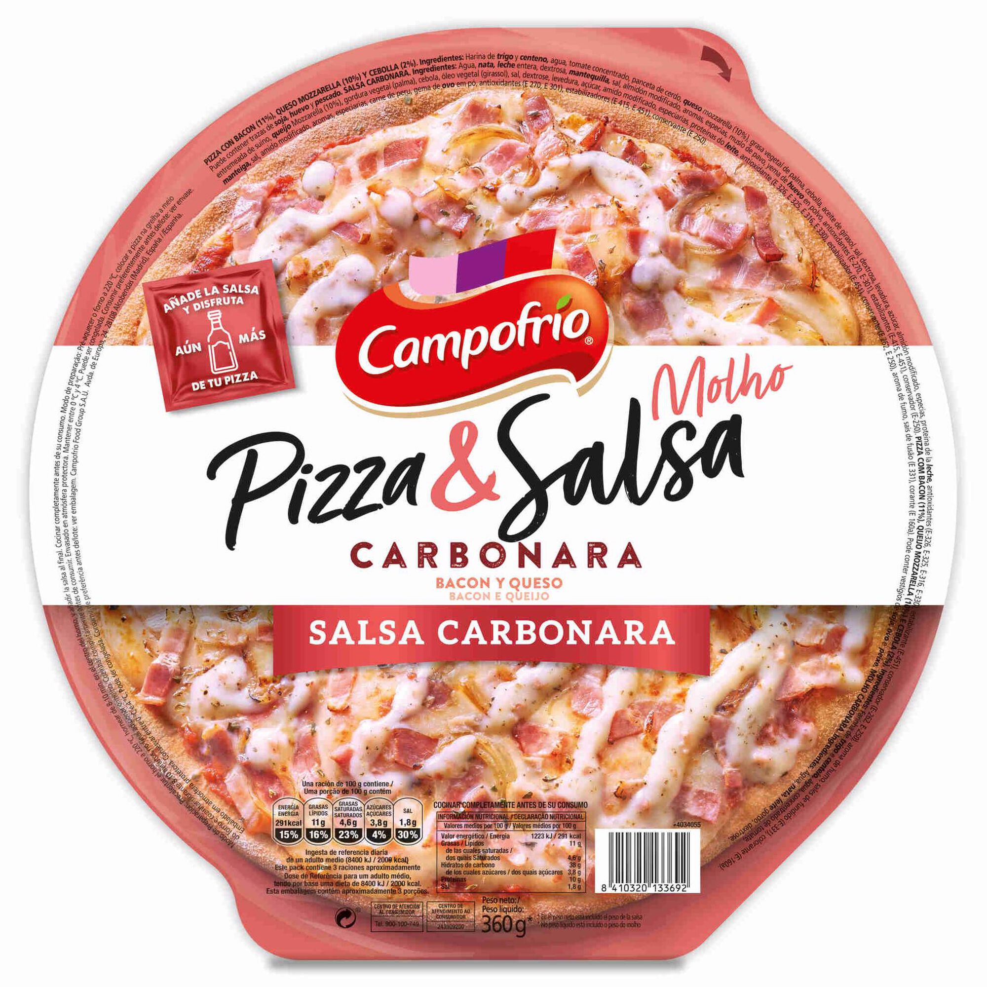 Pizza Fresca Carbonara
