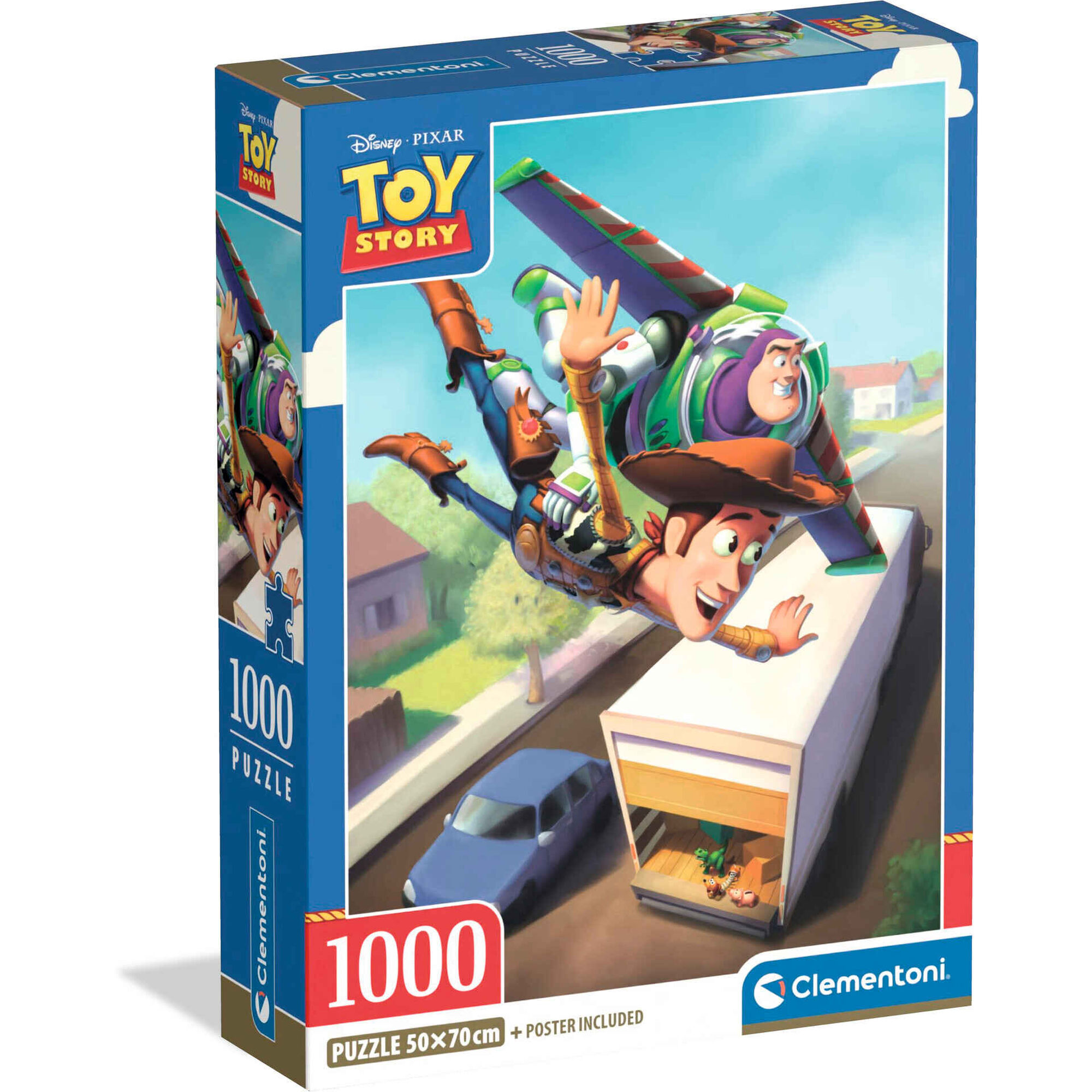 Clementoni - Puzzle Toy Story 1000 Pe&ccedil;as