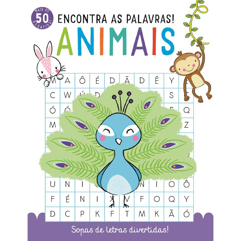 Animais - Encontra as Palavras de Emma Smith