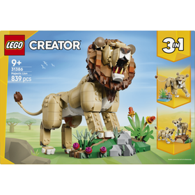 LEGO Creator - Animais Selvagens: Le&atilde;o Majestoso - 31386