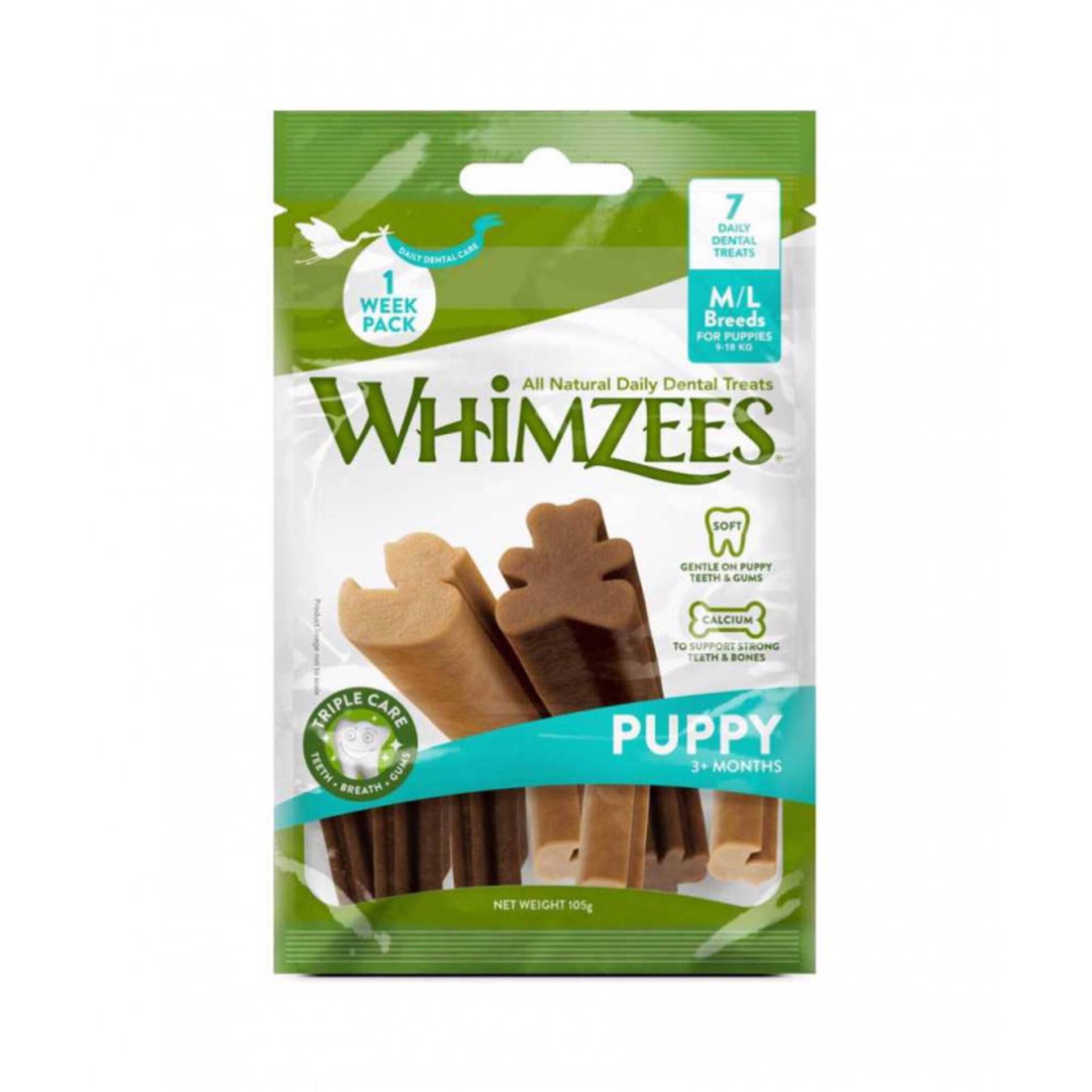 Snack para C&atilde;o J&uacute;nior M/L Whimzees