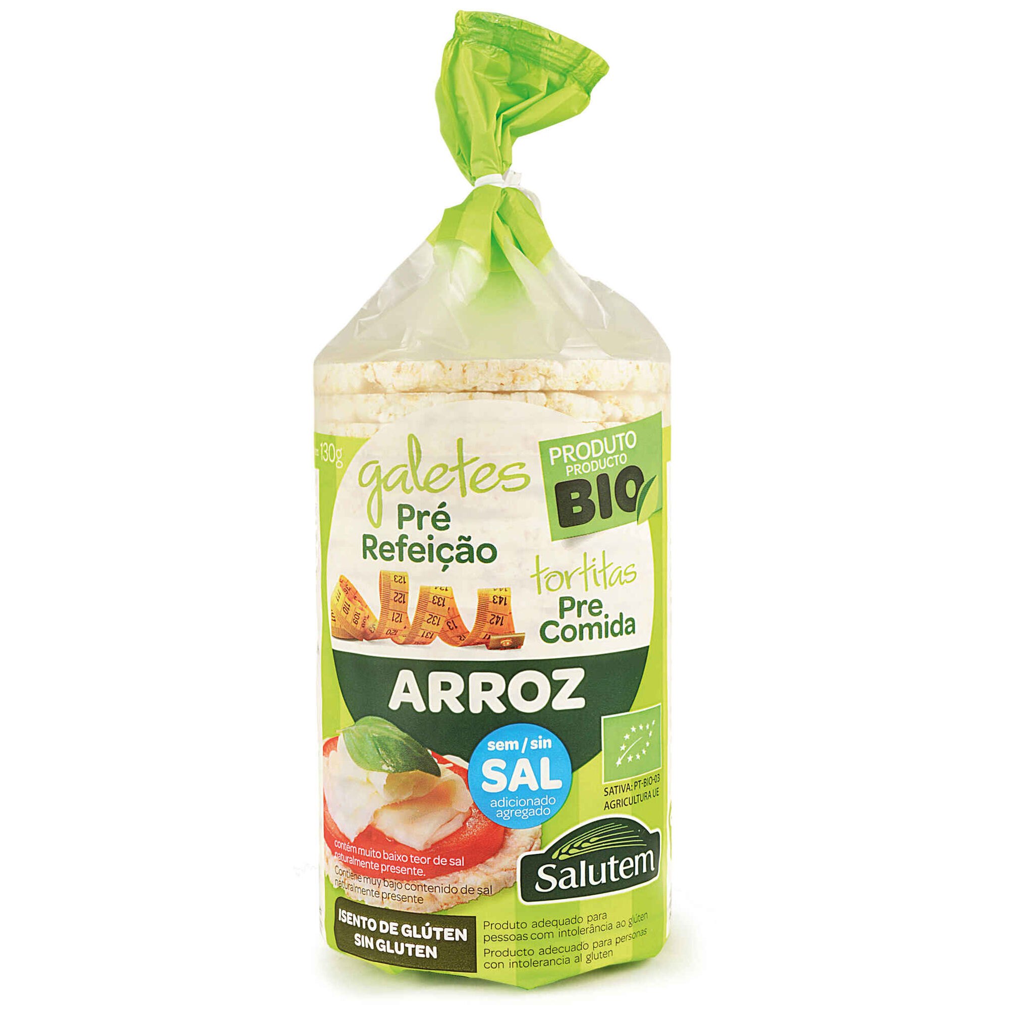 Tortitas de Arroz sem Sal