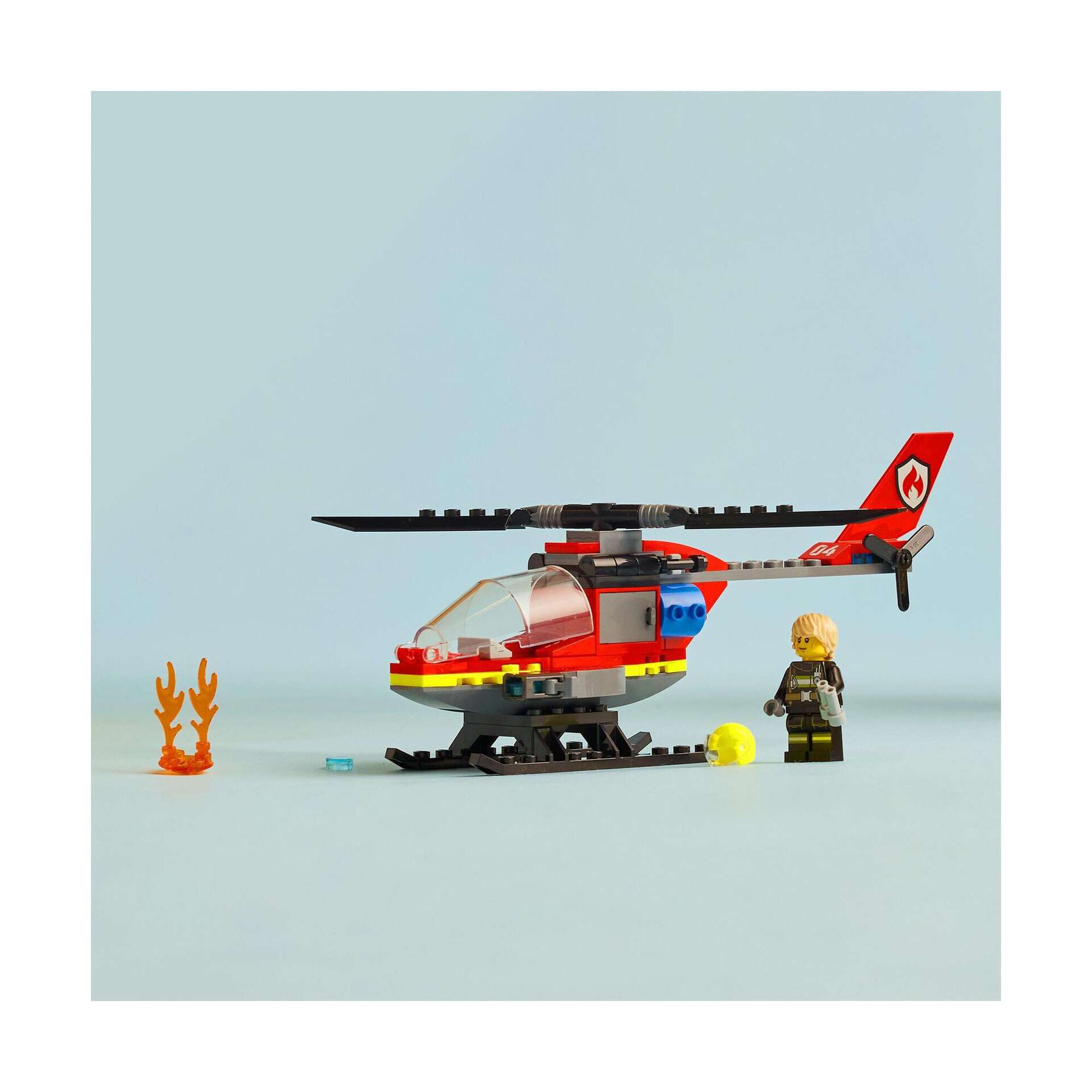 Helicóptero de Resgate dos Bombeiros - 60411