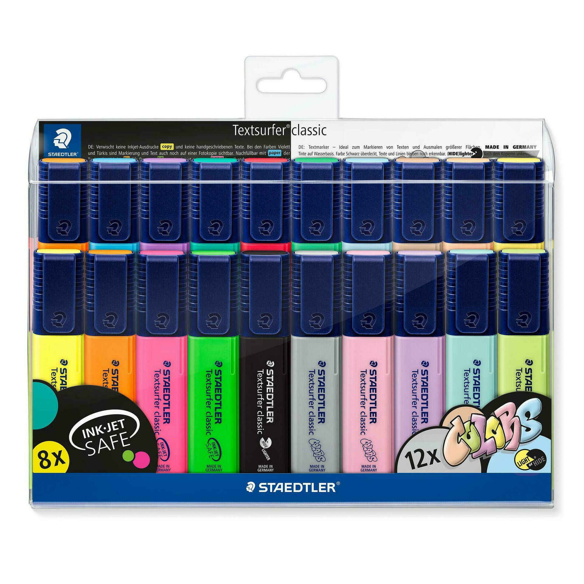 Sublinhador de Tinta Pastel e Vintage Fluorescente Sublinhador de Tinta Pastel e Vintage Fluorescente