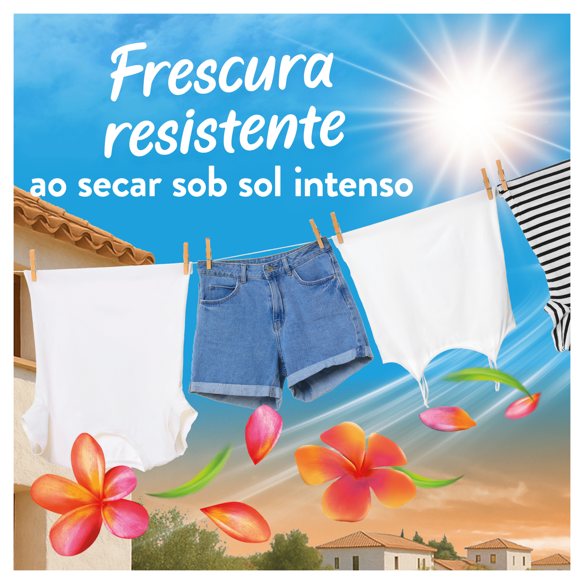 Amaciador Roupa Concentrado Frescura Tropical Lenor