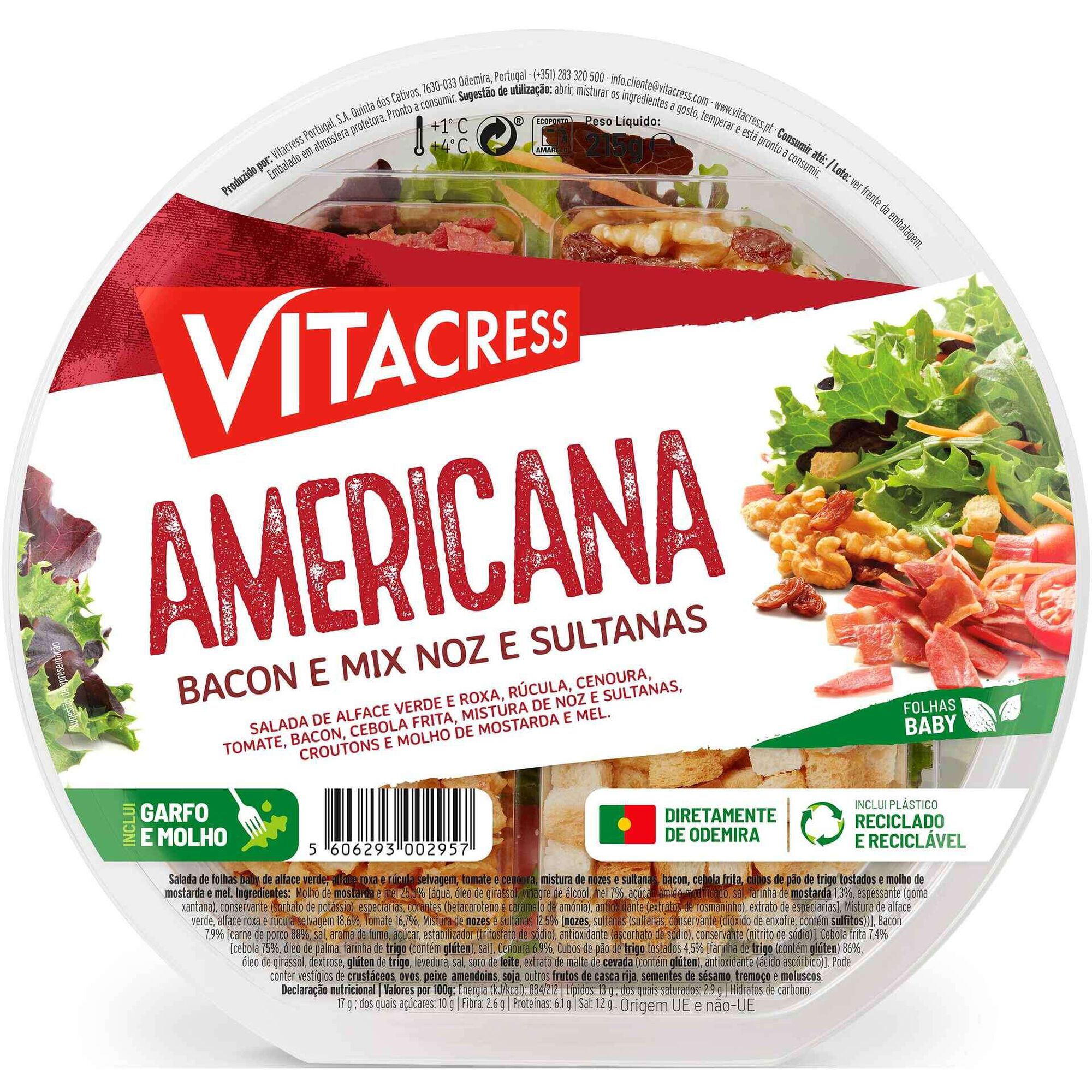 Salada Minute Americana Salada Minute Americana