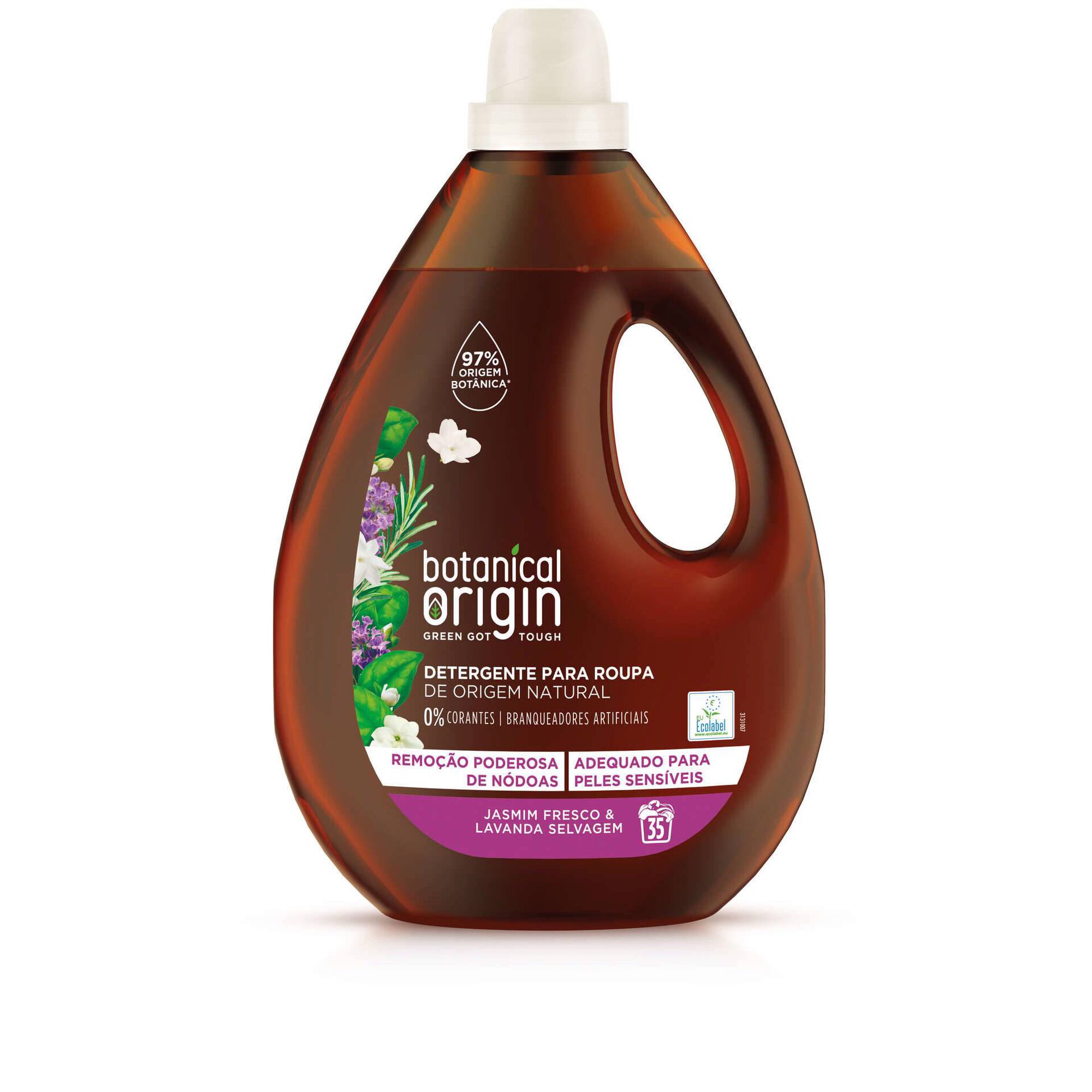 Detergente Máquina Roupa Líquido Origem Natural Lavanda