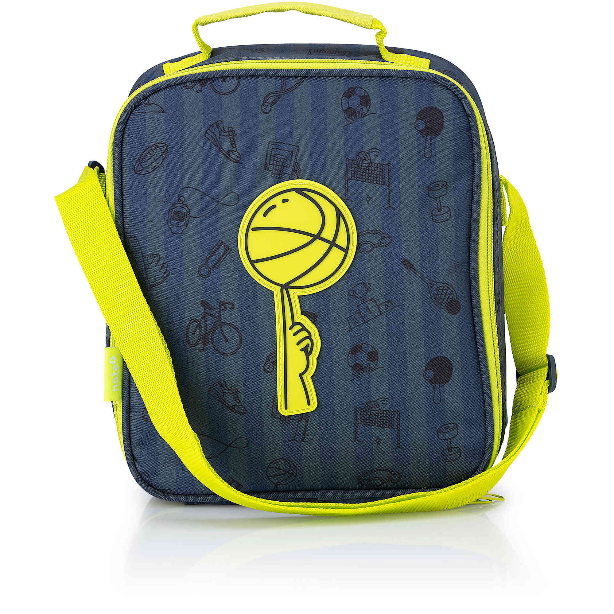 Lancheira Sporty Azul e Verde 1L