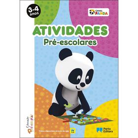Atividades Pr&eacute;-escolares Panda - 3-4 Anos