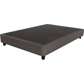 Sommier Nara Anthracite 190x90cm P&eacute;s Retangulares Pretos Dreamura