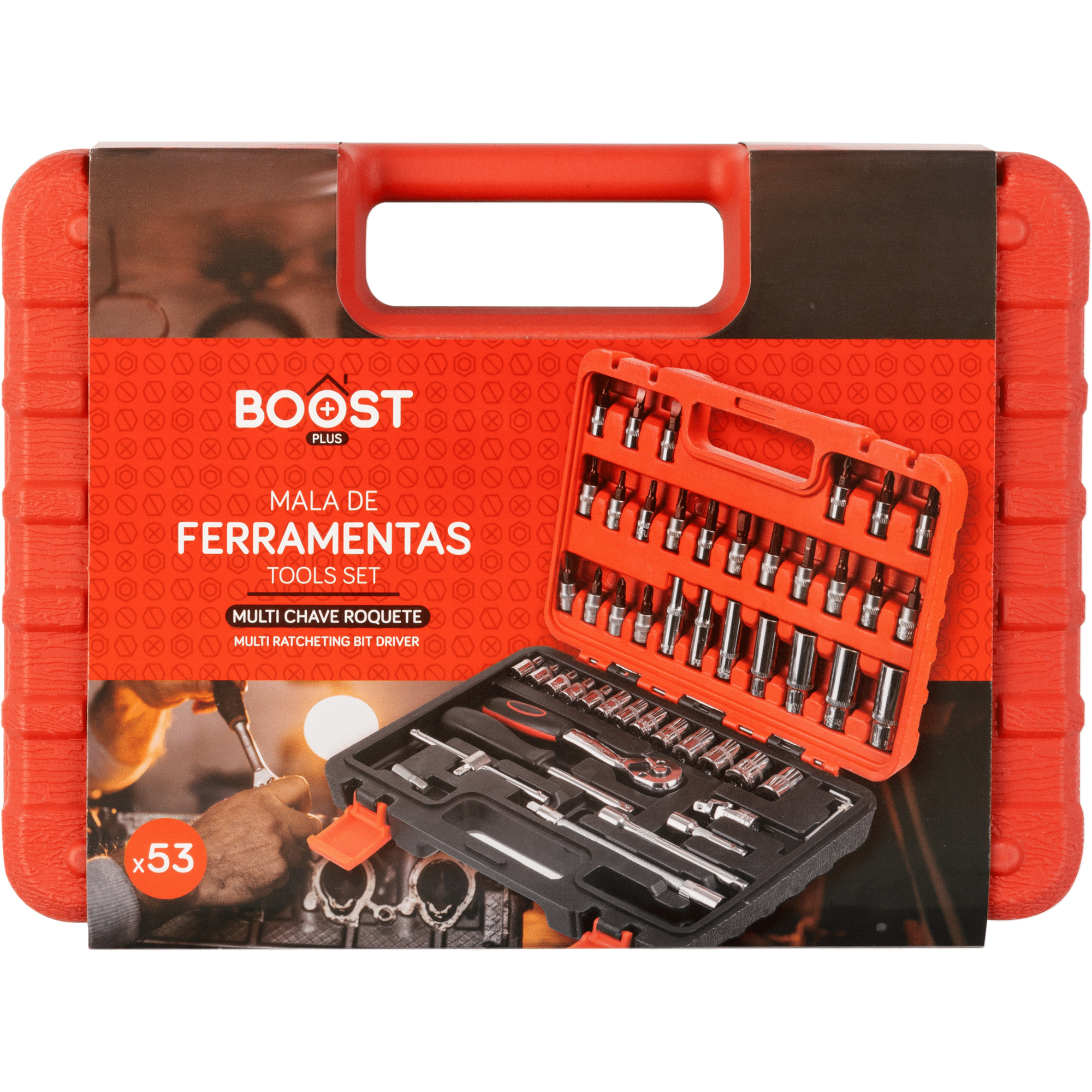 Mala de Ferramentas 53 Peças