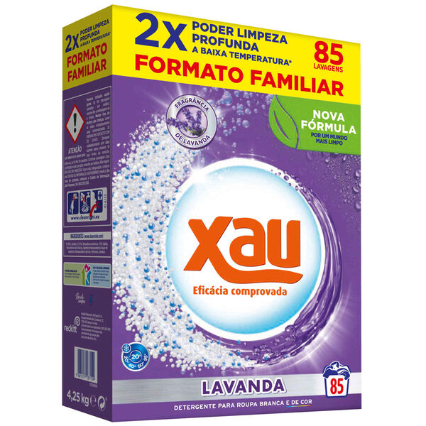 Detergente Máquina Roupa Pó Lavanda Xau