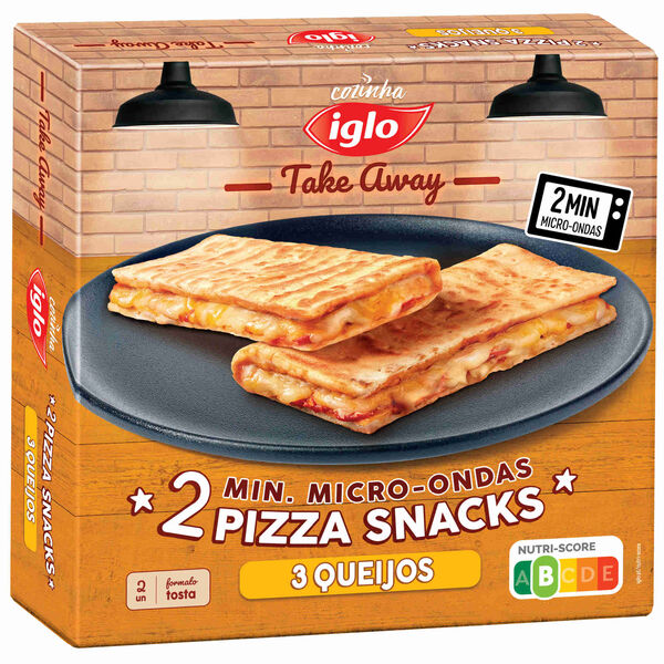 Pizza Snacks 3 Queijos Iglo Take Away