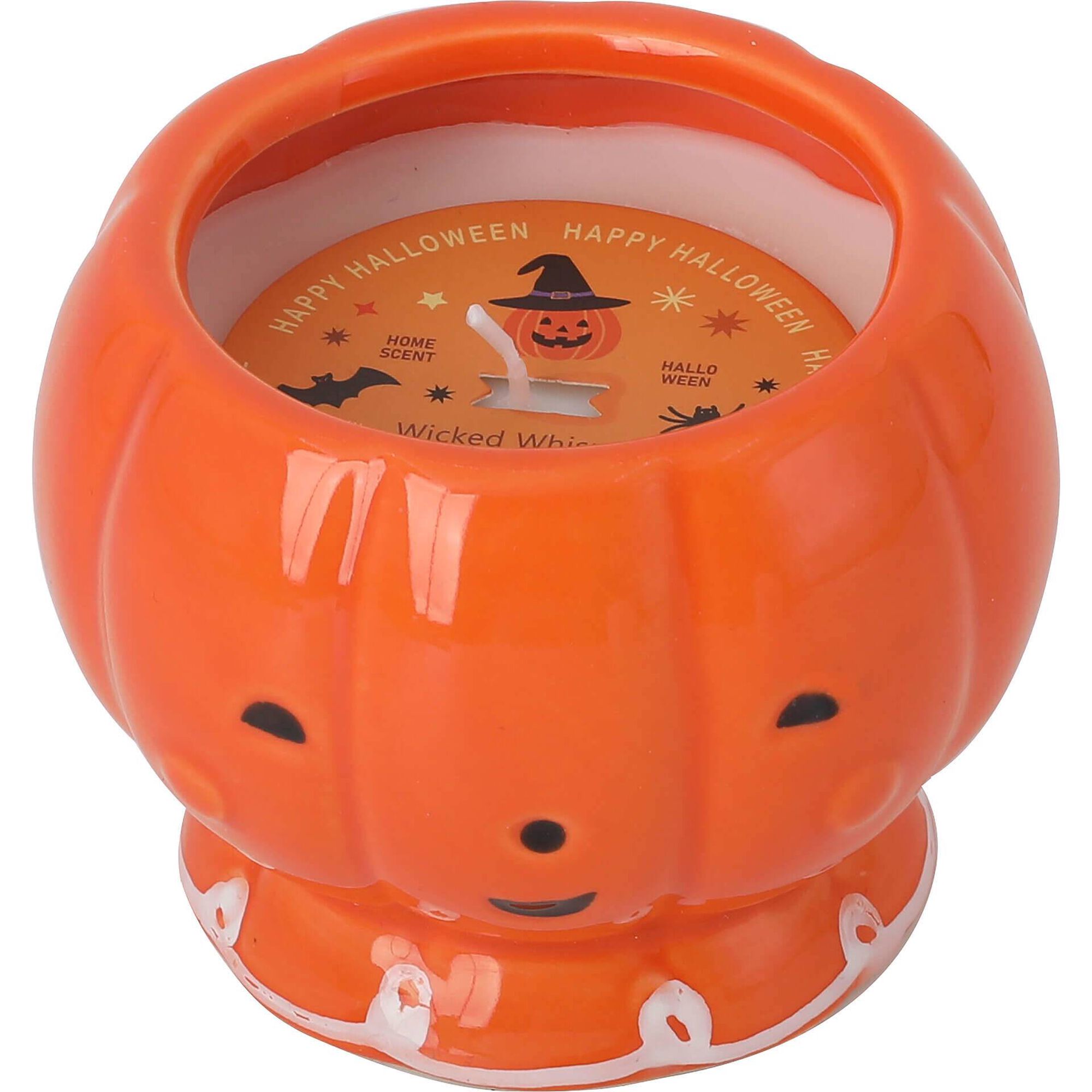 Vela Copo 210g Ab&oacute;bora Laranja Kasa