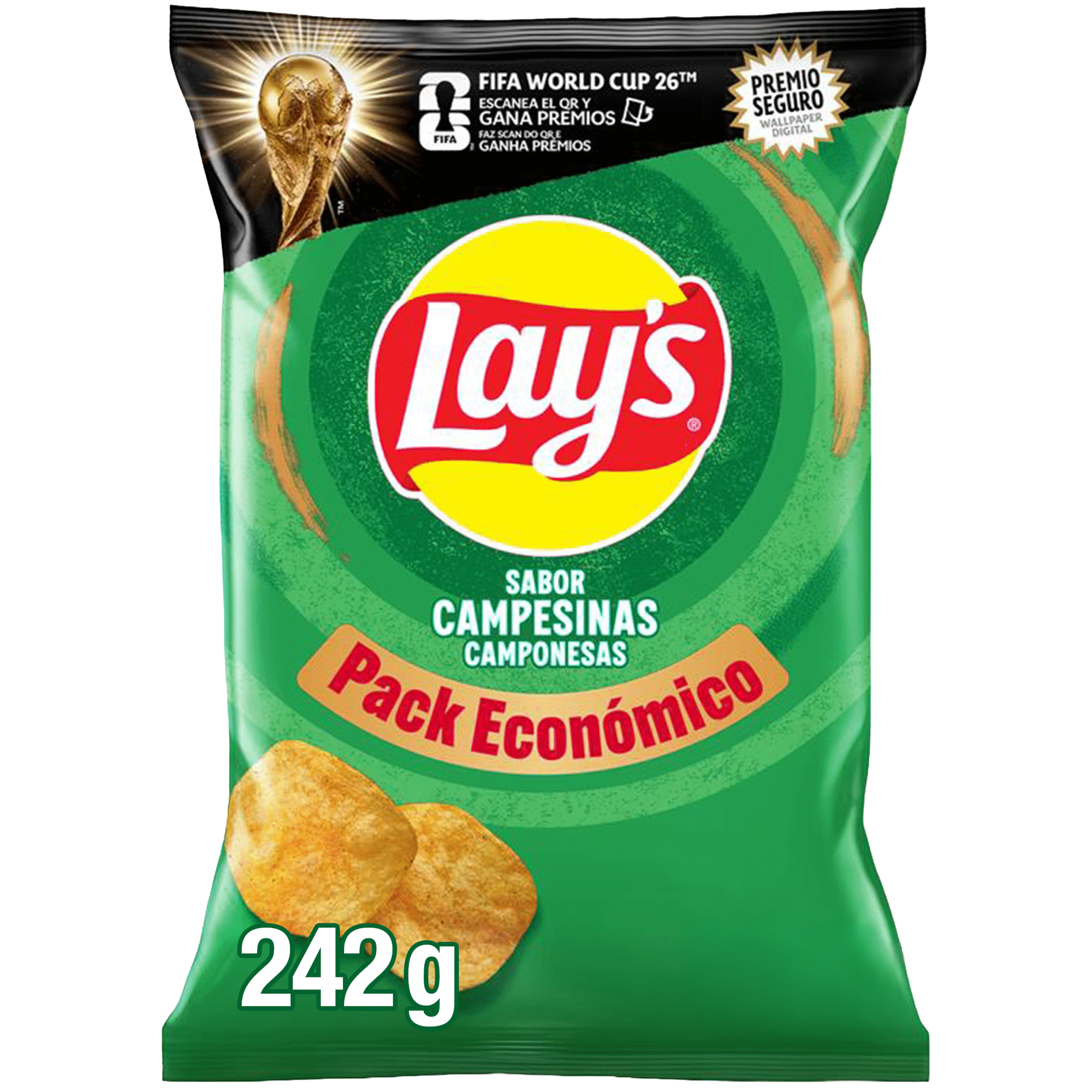 Batata Frita Lisa Sabor Camponesas Lay's