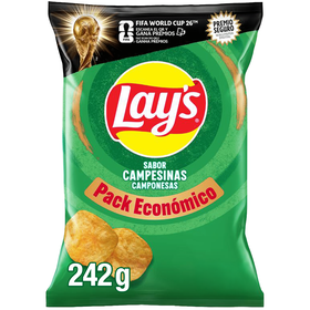 Batata Frita Lisa Sabor Camponesas Lay's