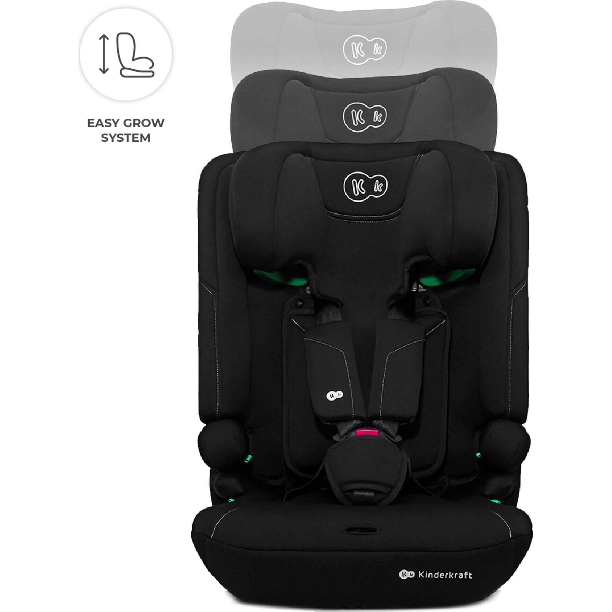 Cadeira Auto I-Size 76-150cm I-Comfy Preto Kinderkraft