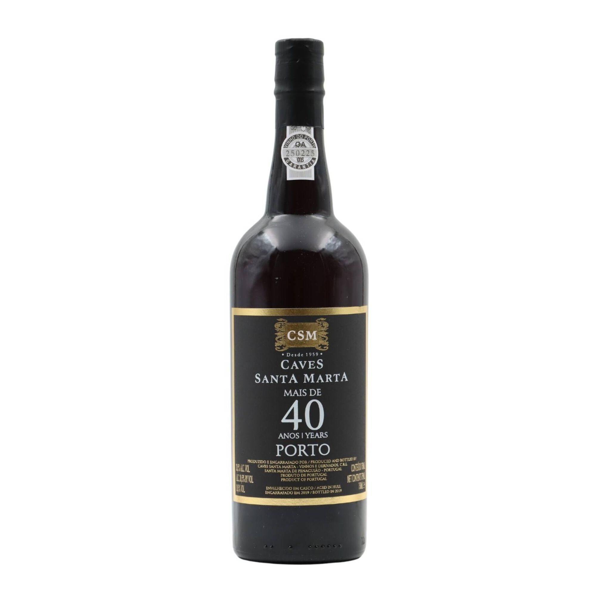 Caves Santa Marta 40 Anos Vinho do Porto