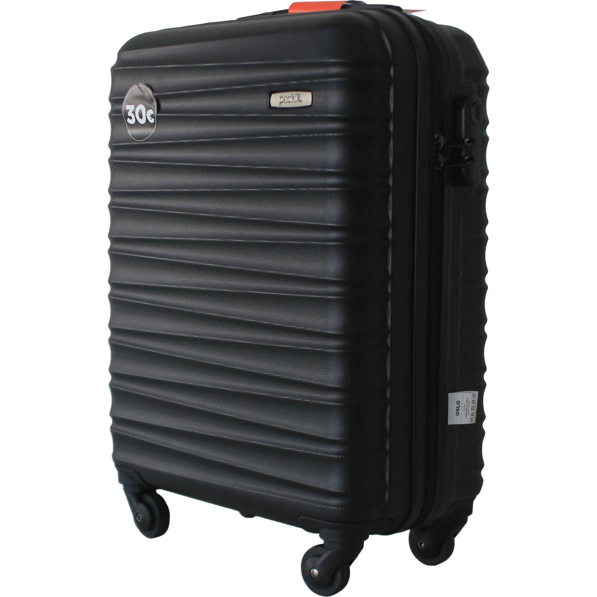 Conjunto 2 Malas Viagem Cabine Preta Oslo Pack It