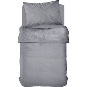 Conjunto Len&ccedil;&oacute;is Microfibra 160x270cm Cinza Kasa