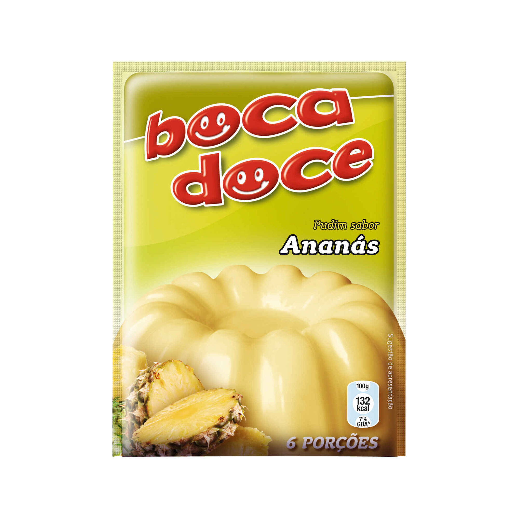 Preparado para Pudim de Anan&aacute;s Boca Doce