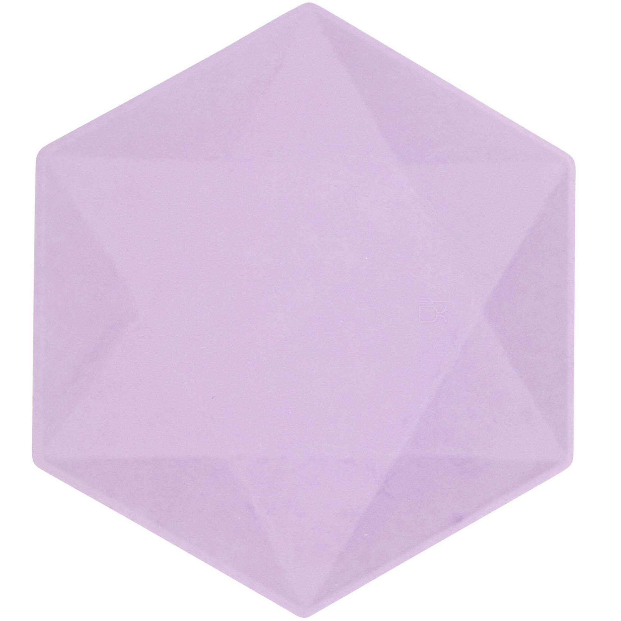 Conjunto 6 Pratos Refeição Lilás Hexa