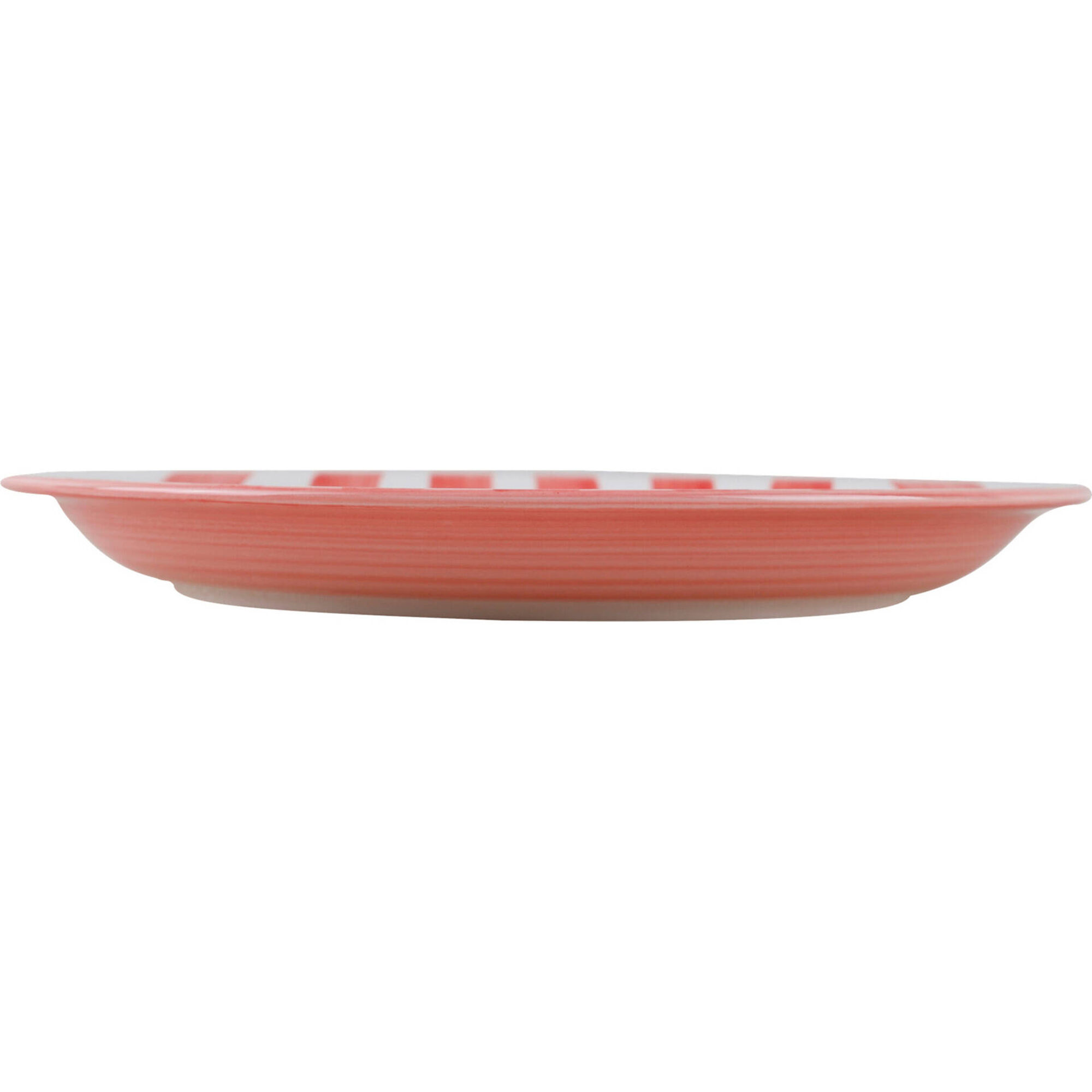 Prato Raso 27cm Riscas Rosa Kasa