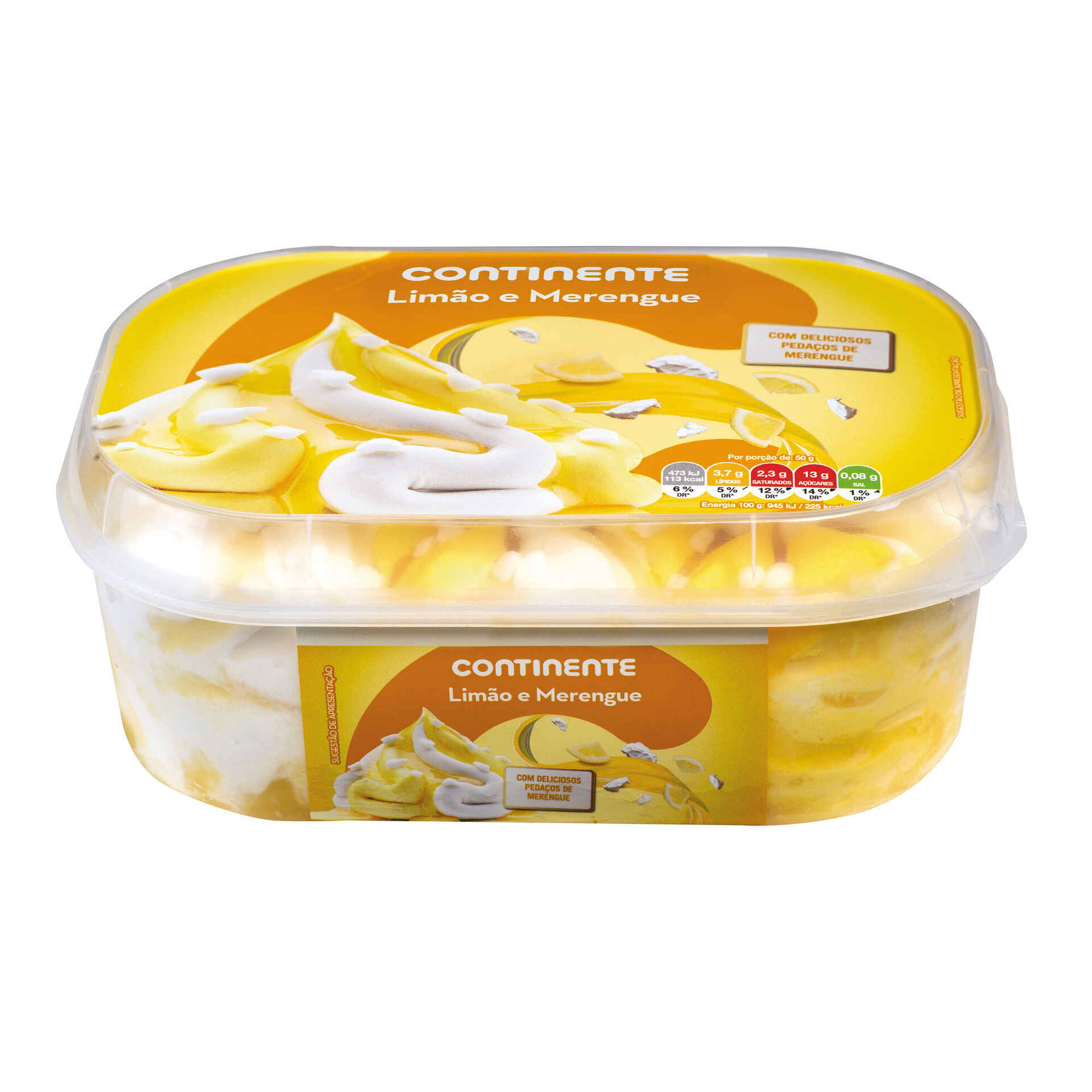 Gelado Limão e Merengue